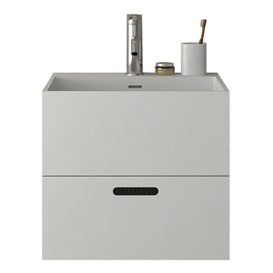 Cube 50 Wash Basin with Single Solid Surface Drawer