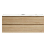 Evo 1200 Wall Cabinet with Jazz Bianco Marble Top O'gee Edge