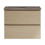 Evo + MyTop 600 Wall Cabinet Sand Plus with Porcelain Top