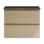 Evo + MyTop 600 Wall Cabinet Sand Plus with Porcelain Top