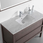Arrivo 1200 Floor Cabinet with Marble Top - Vanity Cabinets