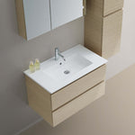 Evo 800 Wall Cabinet with Ceramic Top - Vanity Cabinets