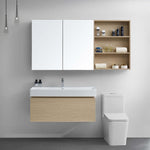 Feel 1000 Wall Cabinet with Ceramic Top - Vanity Cabinets