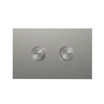 Twin Raised Accessible Button Set on Metal Plate Brushed for PA111/PA121 - Toilets