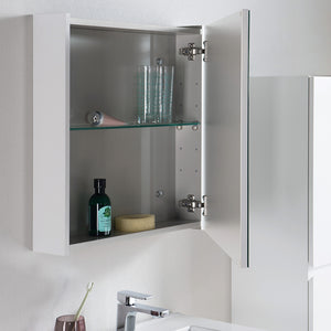 Pure Bianco 600 Mirror Cabinet - Mirrors