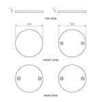 Stella Blind Rose (Pair)