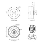 389-ES Emergency Release Escutcheon