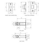 Privacy Latch 60mm