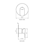 Linfa II Wall Mixer