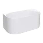 Linfa 1400 Back-to-Wall Freestanding Bath