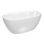 Ellisse 1400 Freestanding Bath with Overflow