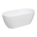Elli II 1500 Freestanding Bath with Overflow