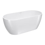 Elli II 1500 Freestanding Bath with Overflow