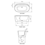 Loom 1529 Freestanding Bath