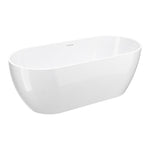 Elli II 1700 Freestanding Bath with Overflow