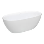 Ellisse 1700 Freestanding Bath with Overflow