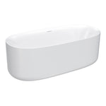 Float 1700 Freestanding Bath with Overflow
