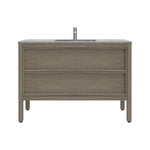 Arrivo 1200 Floor Cabinet with Marble Top and Wash Basin