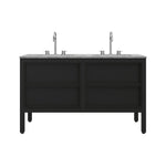 Arrivo 1400 Floor Cabinet with Marble Top and Double Wash Basin