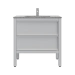 Arrivo 800 Floor Cabinet with Marble Top and Wash Basin