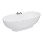 Loop 1700 Freestanding Stonetec Bath with Integrated Tap Set
