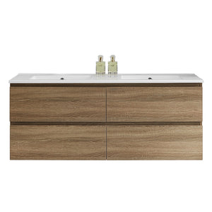 Evo 1200 Wall Cabinet with Double Ceramic Top