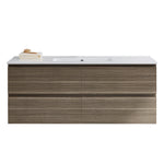 Evo II 1200 Wall Cabinet with Single Bowl Ceramic Top