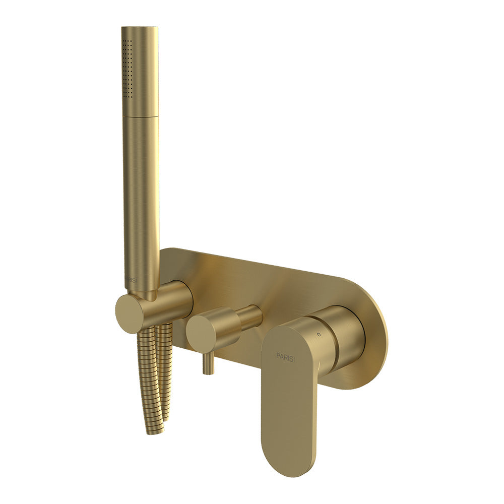 Elli II Wall Mixer with 2-Way Diverter and Handshower