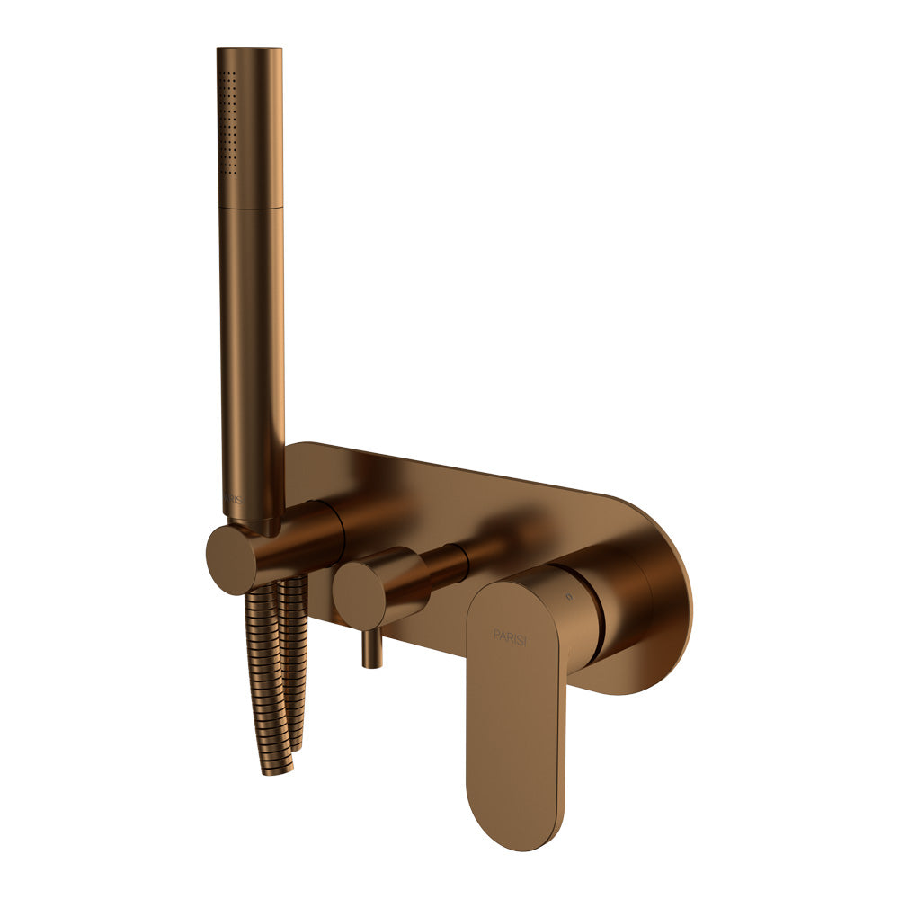 Elli II Wall Mixer with 2-Way Diverter and Handshower