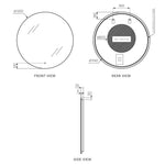 Eclipse 1200 Progressive LED Mirror