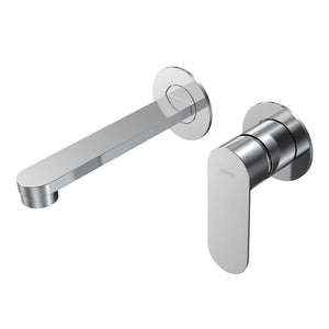 Ellisse II Wall Mixer with 160mm Spout (Individual Flanges) - Bathroom Tapware