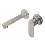 Ellisse II Wall Mixer with 160mm Spout (Individual Flanges) - Bathroom Tapware
