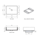 Miniwash 48 Bench Basin - Basins