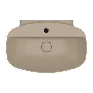 Nudaslim 60 Back to Wall Bench Basin with Tap Landing