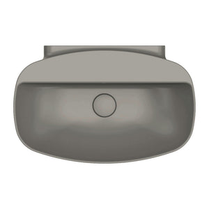 Nudaslim 60 Back to Wall Bench Basin with Tap Landing