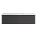 Float 1200 Wall Cabinet with Ceramic Single Bowl Top