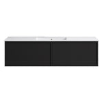 Float 1200 Wall Cabinet with Ceramic Single Bowl Top