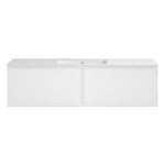 Float 1200 Wall Cabinet with Ceramic Single Bowl Top