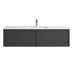 Float 1200 Wall Cabinet with Ceramic Single Bowl Top