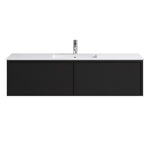 Float 1200 Wall Cabinet with Ceramic Single Bowl Top