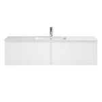 Float 1200 Wall Cabinet with Ceramic Single Bowl Top