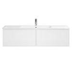 Float II 1200 Wall Cabinet with Ceramic Single Bowl Top