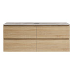 Evo + MyTop 1200 Wall Cabinet Sahara with Porcelain Top