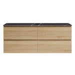 Evo + MyTop 1200 Wall Cabinet Sahara with Porcelain Top