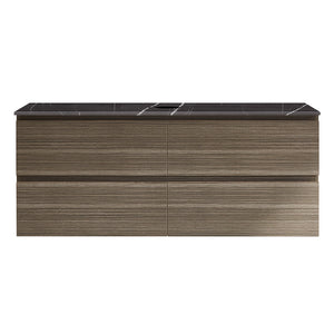 Evo + MyTop 1200 Wall Cabinet Tabacco with Porcelain Top