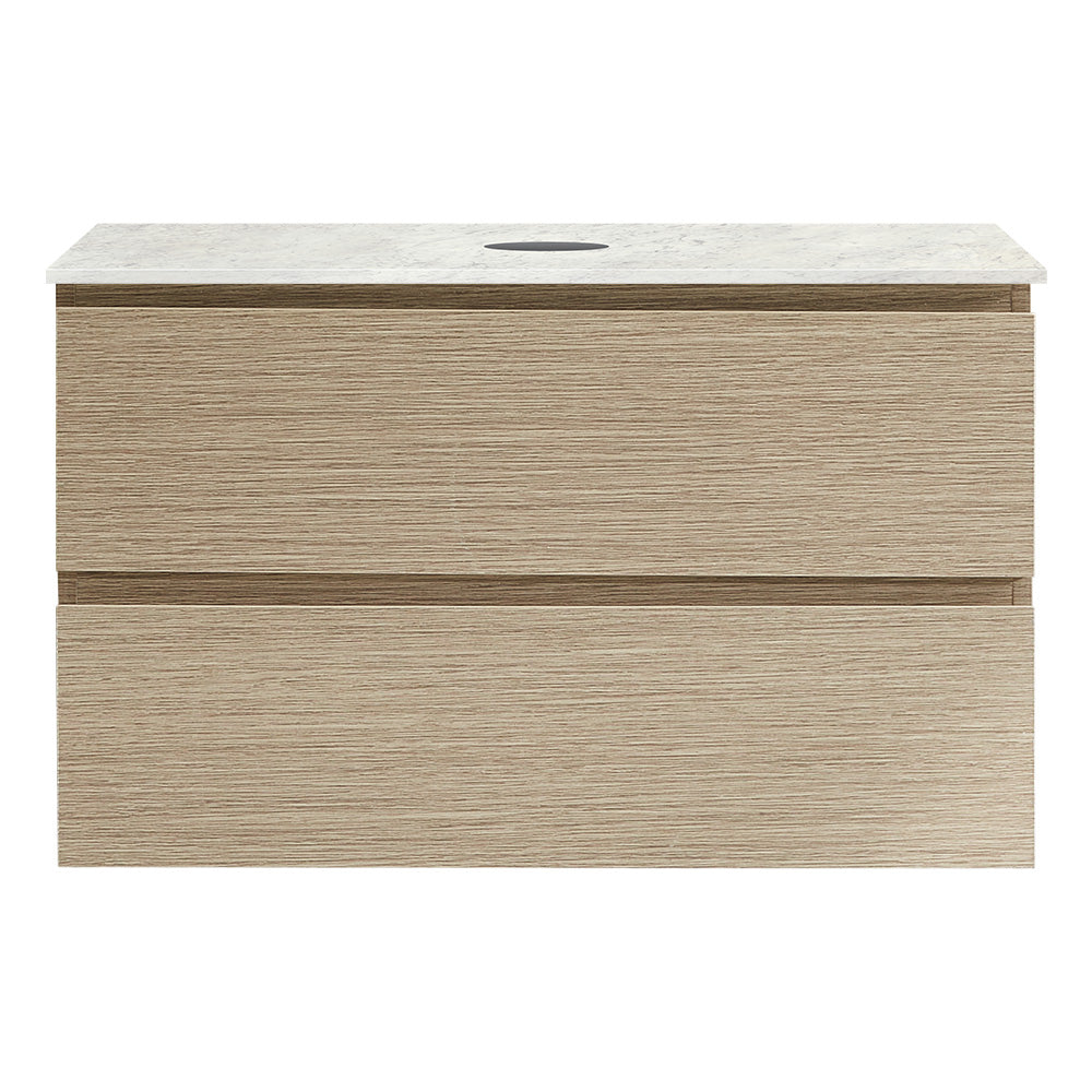 Evo + MyTop 800 Wall Cabinet Sand Plus with Porcelain Top