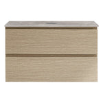 Evo + MyTop 800 Wall Cabinet Sand Plus with Porcelain Top