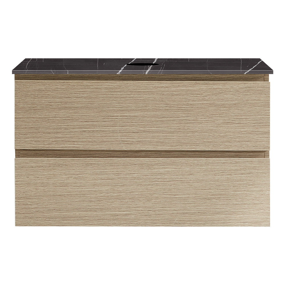 Evo + MyTop 800 Wall Cabinet Sand Plus with Porcelain Top