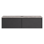 Float + MyTop 1200 Wall Cabinet Grafite with Italian Porcelain Top