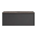 Float + MyTop 800 Wall Cabinet Grafite with Italian Porcelain Top